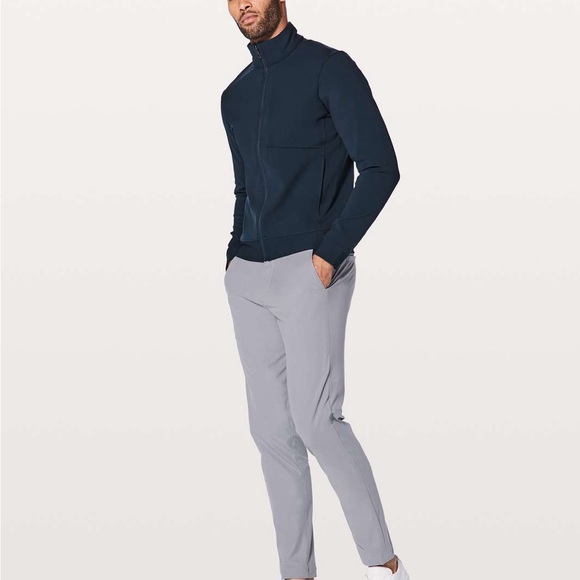 lululemon athletica Men's Navy Zip-Up Jacket - Picture 2 of 5